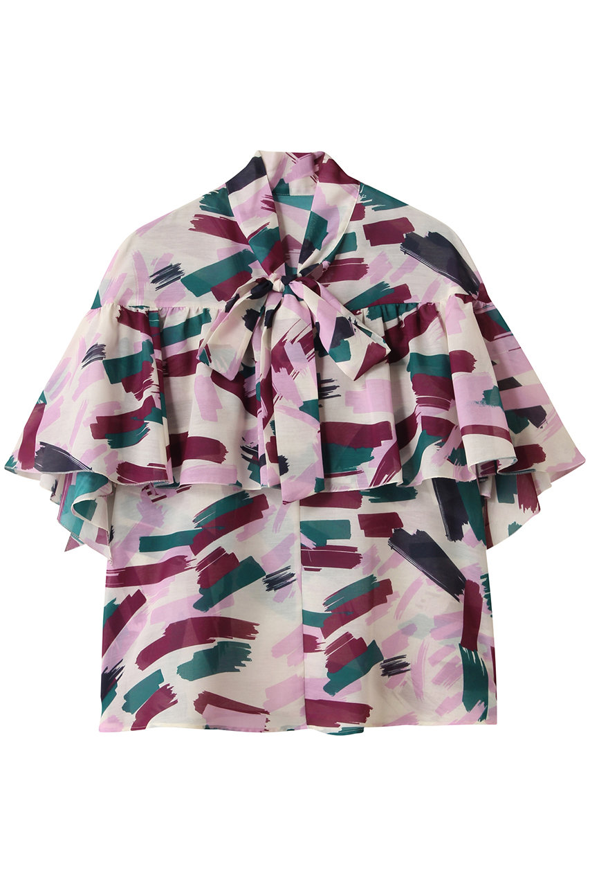 アルアバイル/allurevilleの【Loulou Willoughby】ブラッシュPTブラウス(ピンク/21252013010-41-020)