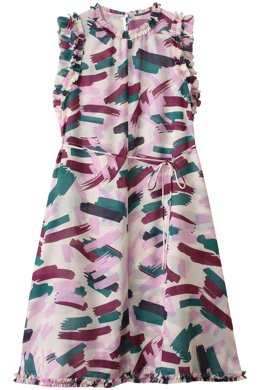 allureville 【Loulou Willoughby】ブラッシュPTワンピース (ピンク, 2) アルアバイル ELLE SHOP allureville 【Loulou Willoughby】ブラッシュPTワンピース (ピンク, 2) アルアバイル ELLE SHOP