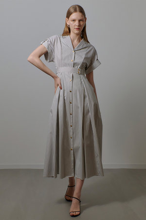 アルアバイル/allurevilleのストライプドレス(110500/110503)