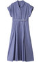 ストライプドレス アルアバイル/allureville ブルー
