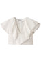 【Loulou Willoughby】オーガンジーフリルジャケット アルアバイル/allureville オフホワイト