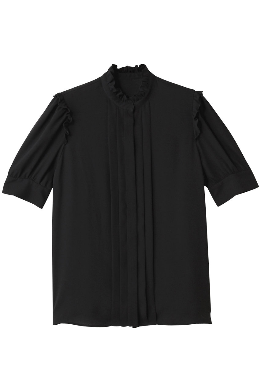 allureville 【Loulou Willoughby】アムンゼンプチフリルBL A (ブラック, 2) アルアバイル ELLE SHOP allureville 【Loulou Willoughby】アムンゼンプチフリルBL A (ブラック, 2) アルアバイル ELLE SHOP