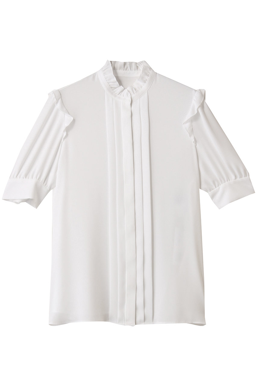 allureville 【Loulou Willoughby】アムンゼンプチフリルBL A (ホワイト, 2) アルアバイル ELLE SHOP allureville 【Loulou Willoughby】アムンゼンプチフリルBL A (ホワイト, 2) アルアバイル ELLE SHOP