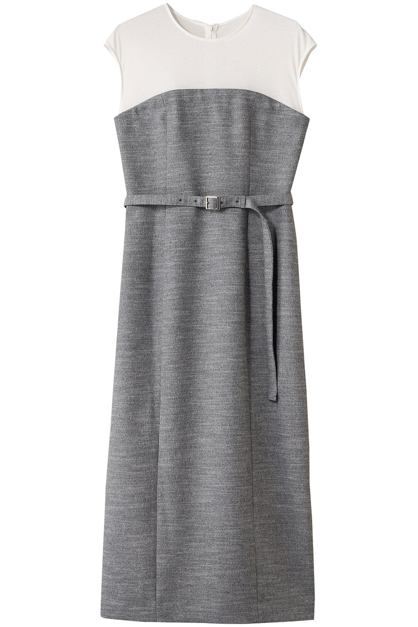 アルアバイル/allurevilleのスラブツィードテレココンビワンピース(グレー/20252014020-81-020)