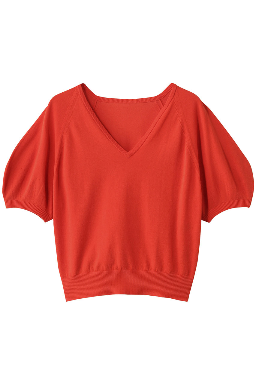 allureville ハイツイストヤーンプルオーバー (オレンジ, 2) アルアバイル ELLE SHOP allureville ハイツイストヤーンプルオーバー (オレンジ, 2) アルアバイル ELLE SHOP