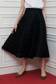 【Loulou Willoughby】ダブルラッセルステッチスカート