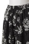 【Loulou Willoughby】モノトーンフラワー刺繍フレアスカート アルアバイル/allureville