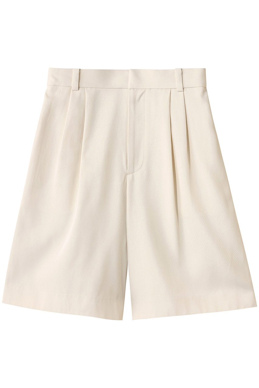 allureville 【Loulou Willoughby】シックチノハーフパンツ (アイボリー, 1) アルアバイル ELLE SHOP allureville 【Loulou Willoughby】シックチノハーフパンツ (アイボリー, 1) アルアバイル ELLE SHOP
