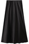 サテンバイヤスナロースカート アルアバイル/allureville ブラック