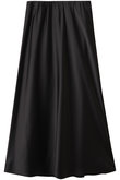 サテンバイヤスナロースカート