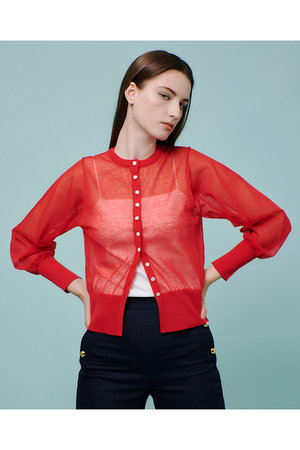 アルアバイル/allurevilleのシアーラミーカーディガン A(110300/110303)