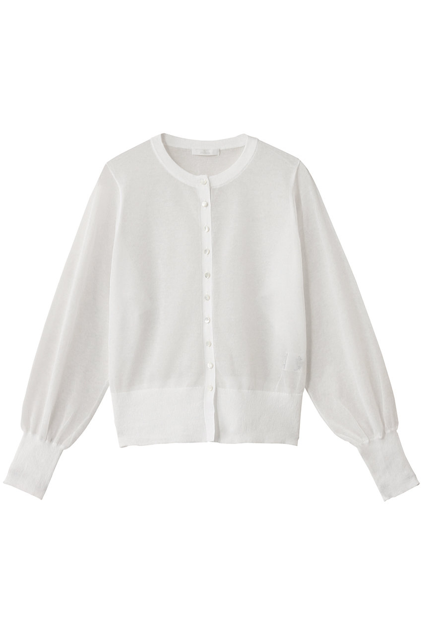 allureville シアーラミーカーディガン A (オフホワイト, 2) アルアバイル ELLE SHOP allureville シアーラミーカーディガン A (オフホワイト, 2) アルアバイル ELLE SHOP
