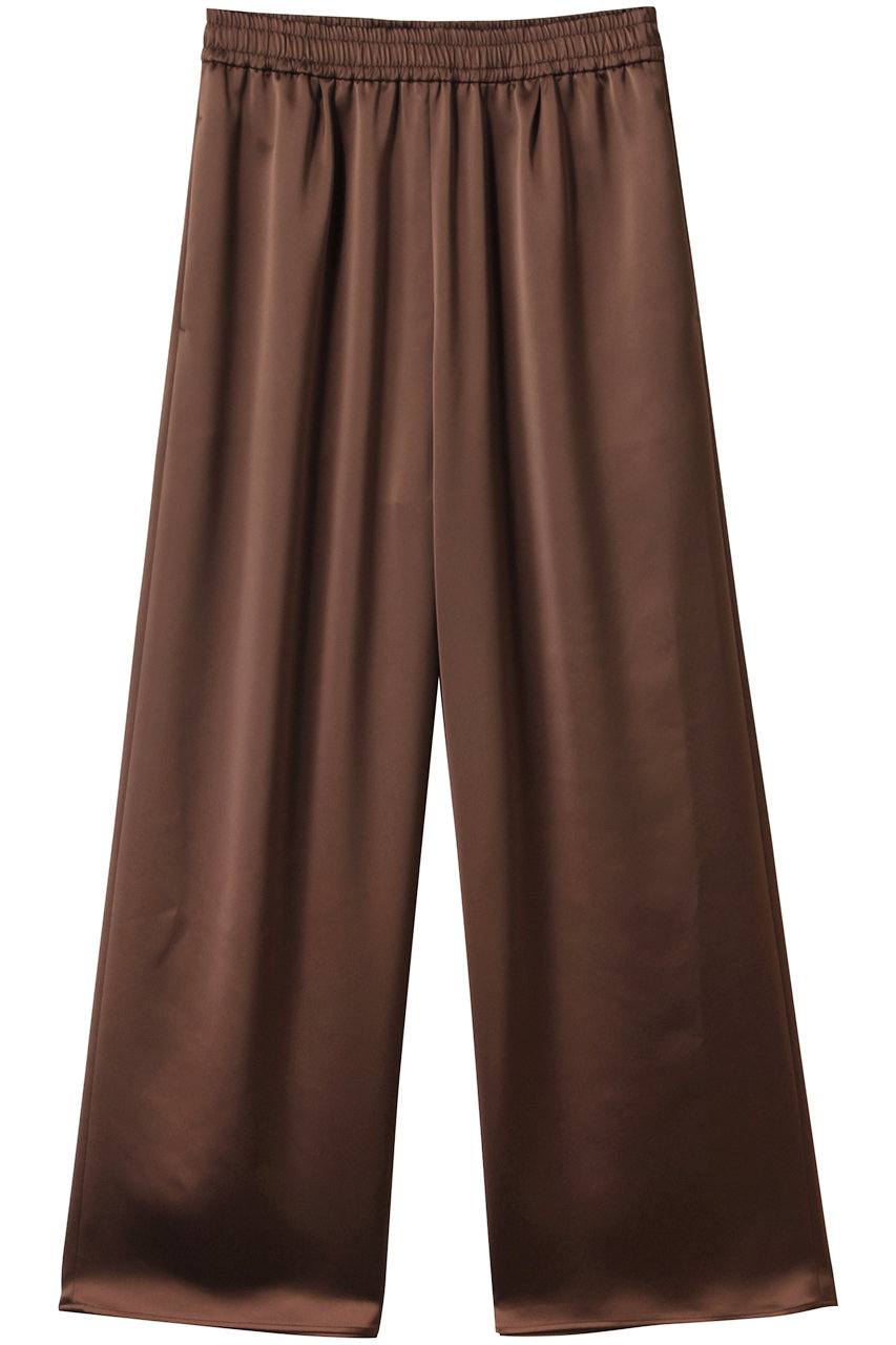 サテンイージーパンツ