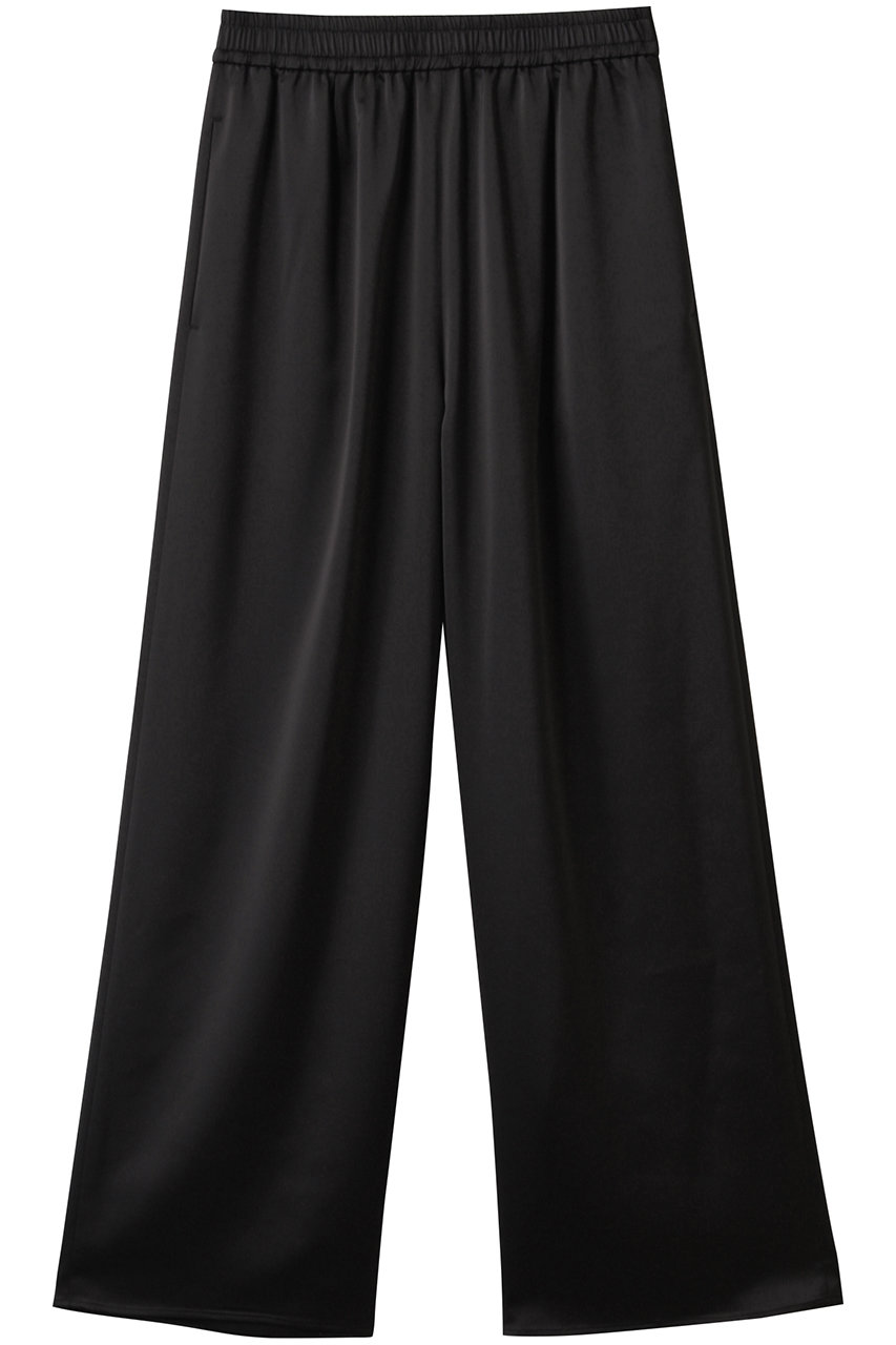 アルアバイル/allurevilleのサテンイージーパンツ(ブラック/20252012800-11-020)