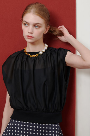 アルアバイル/allurevilleの【Loulou Willoughby】キャミソールドッキングプルオーバー(110100/110102)