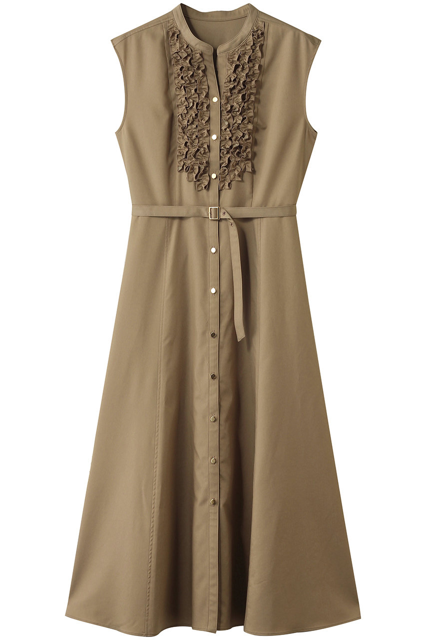 アルアバイル/allurevilleのデニムライクツイルワンピース(ベージュ/20252014820-11-020)