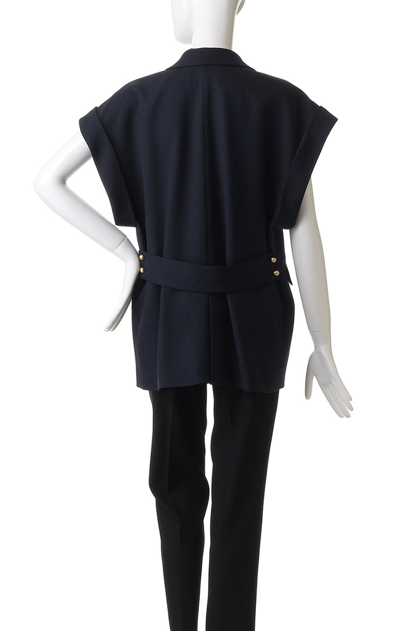 allureville(アルアバイル)｜ウールライクポリツイルジレジャケット