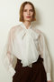 シルキーセルロースボウブラウス アルアバイル/allureville