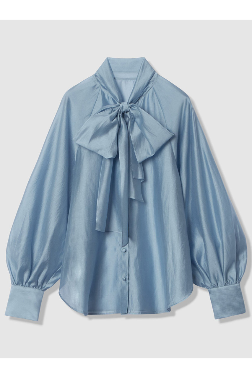 シルキーセルロースボウブラウス
