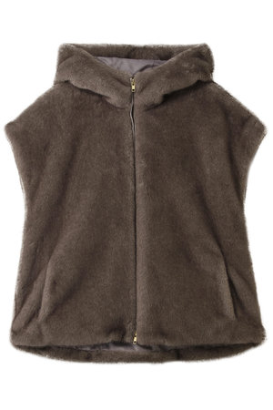 アルアバイル/allurevilleのフェイクミンクファーフーディーBO(110800/110801)