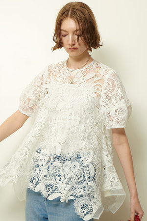 アルアバイル/allurevilleのコードレースブラウス(110400/110402)