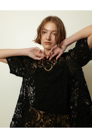 アルアバイル/allurevilleのコードレースブラウス(110400/110402)