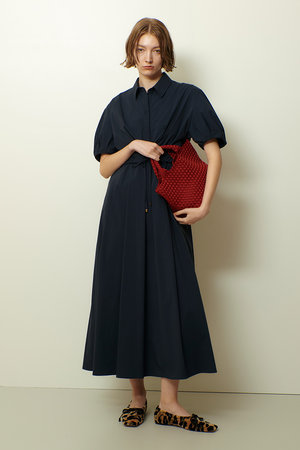 アルアバイル/allurevilleのドロストシャツワンピース(110500/110503)