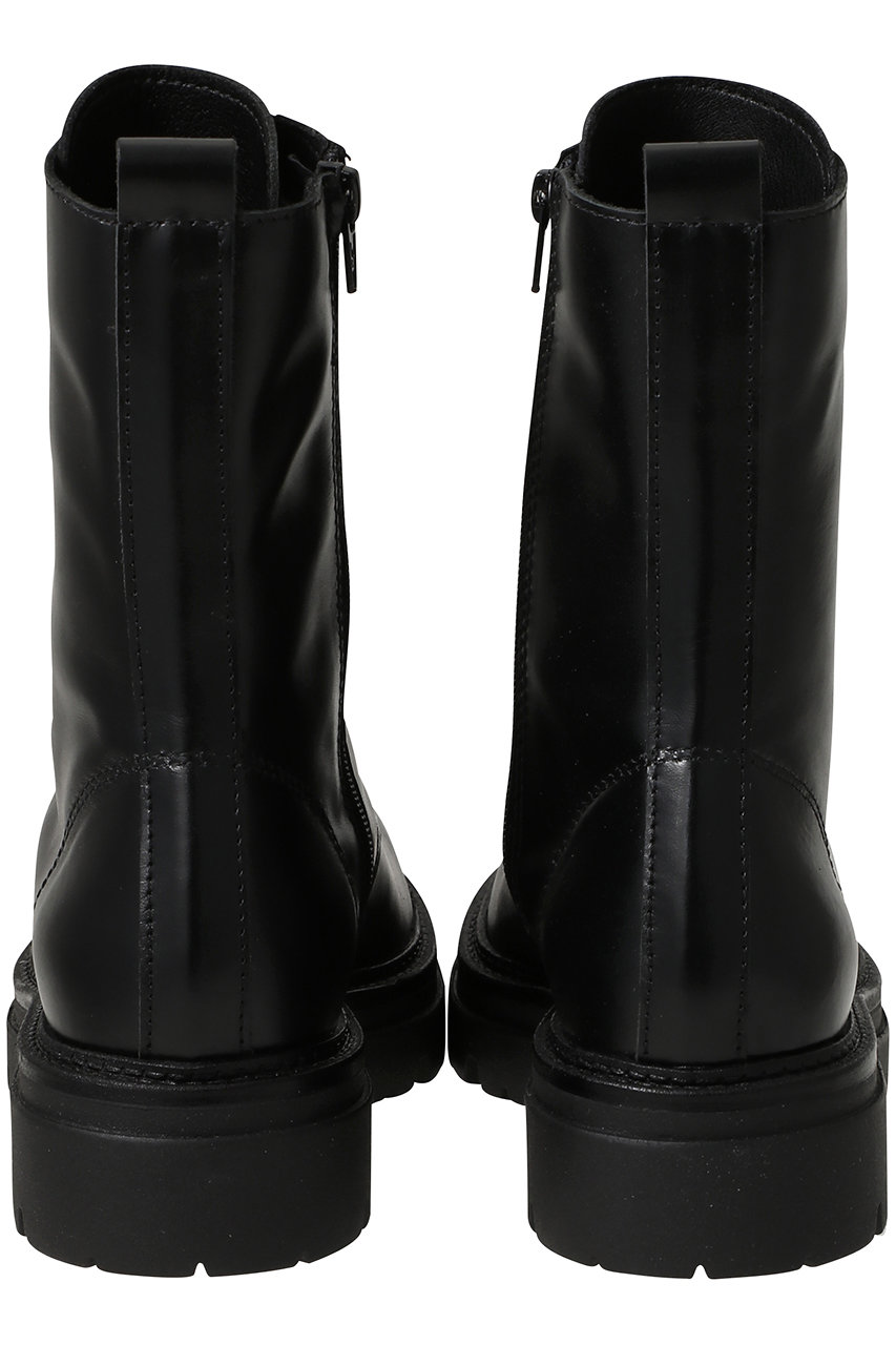 allureville(アルアバイル)｜レースアップショートブーツ/ブラック の