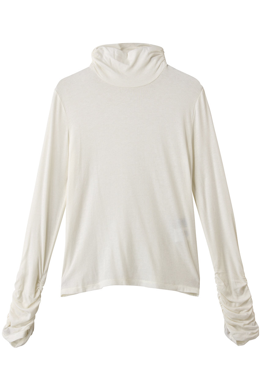 アルアバイル/allurevilleの【Loulou Willoughby】シルクジャージプルオーバー(オフホワイト/21252015090-41-020)