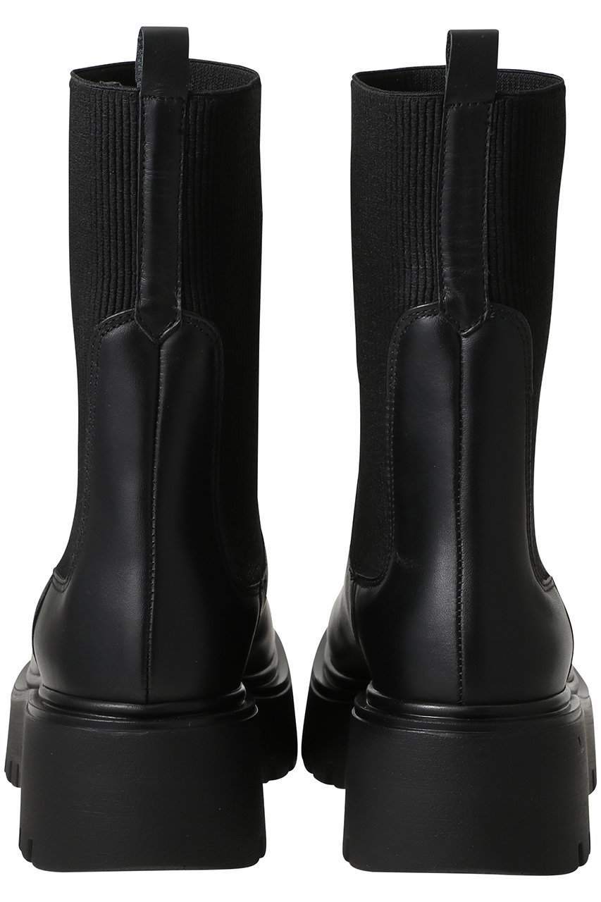 allureville(アルアバイル)｜サイドゴアショートブーツ/ブラック の