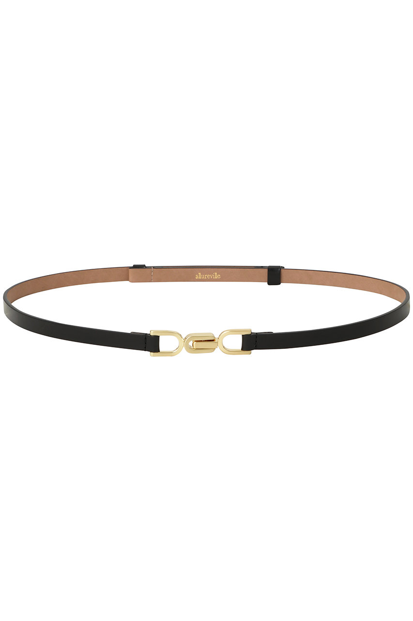 アルアバイル/allurevilleのクロスパーツ細ベルト A(ブラック/20252055060-95-770)