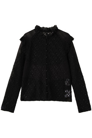 アルアバイル/allurevilleの【Loulou Willoughby】レースコンビプルオーバー(110100/110103)