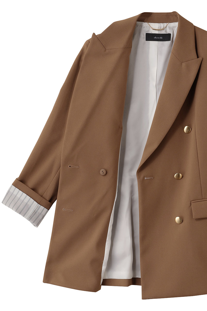 アルアバイル　リオペルダブルブレストジャケット リオペルダブルブレストジャケット|allureville OFFICIAL SITE