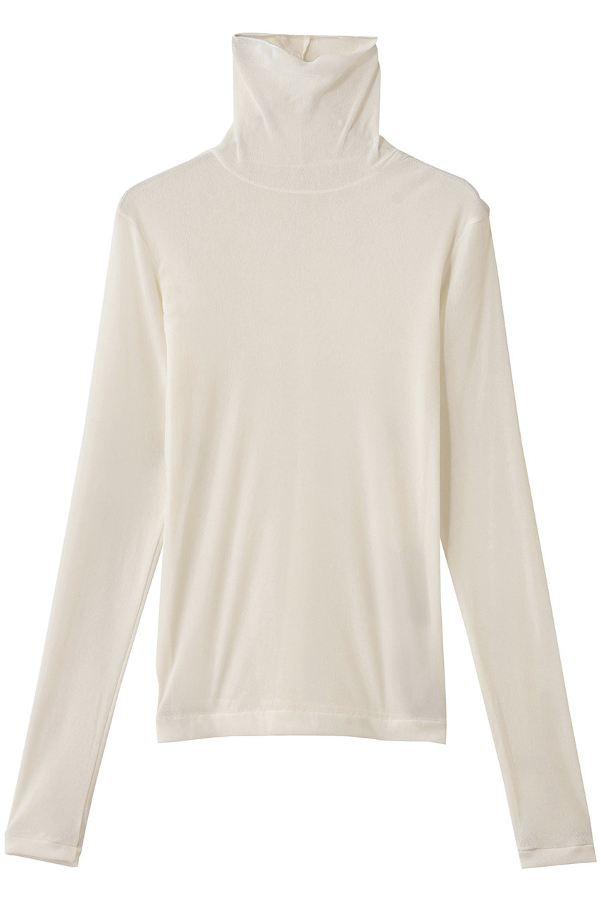 アルアバイル/allurevilleのフロッキーチュルタートル(オフホワイト/20252015190-02-020)