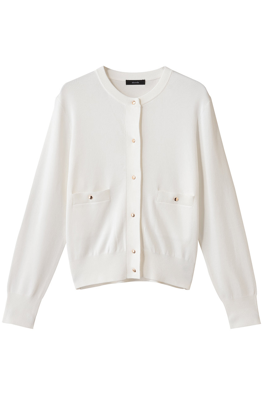 allureville(アルアバイル)｜ポケットクルーCD A/オフホワイト の通販