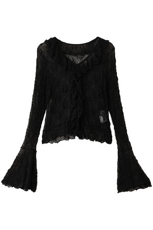 アルアバイル/allurevilleの【Loulou Willoughby】レーシーカットプルオーバー(110400/110403)