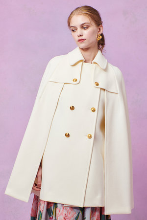 アルアバイル/allurevilleの【予約販売】【LOULOU WILLOUGHBY】シャルムビーバーケープコート(110900/110903)