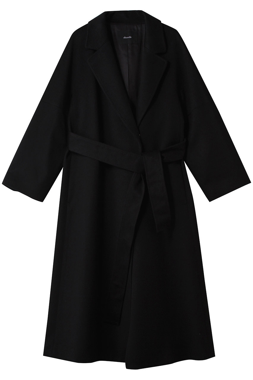 allureville カシミヤビーバーCO (ブラック, 1) アルアバイル ELLE SHOP