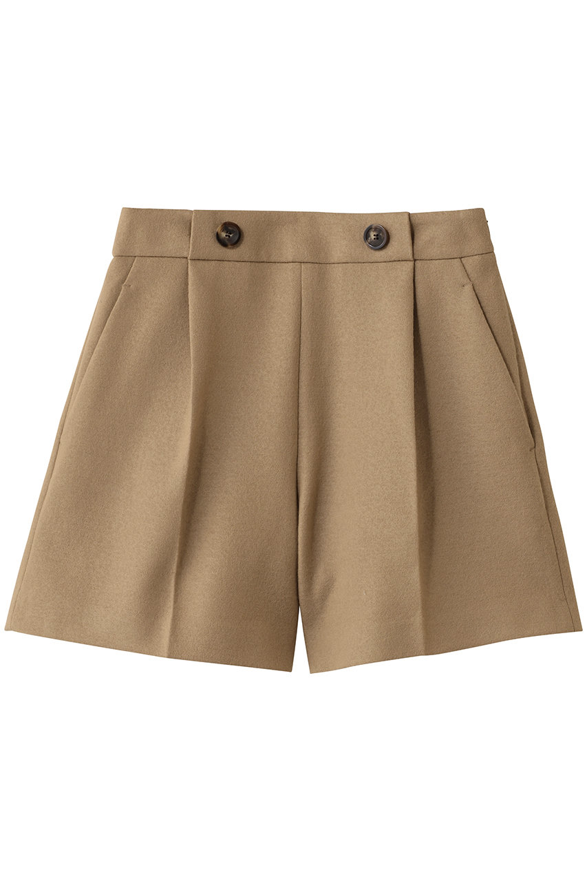 allureville(アルアバイル)｜メルトンショートパンツ/ベージュ の通販