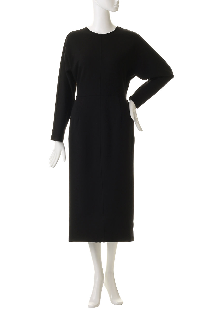 allureville(アルアバイル)｜ドルマンリボンワンピース/ベージュ の