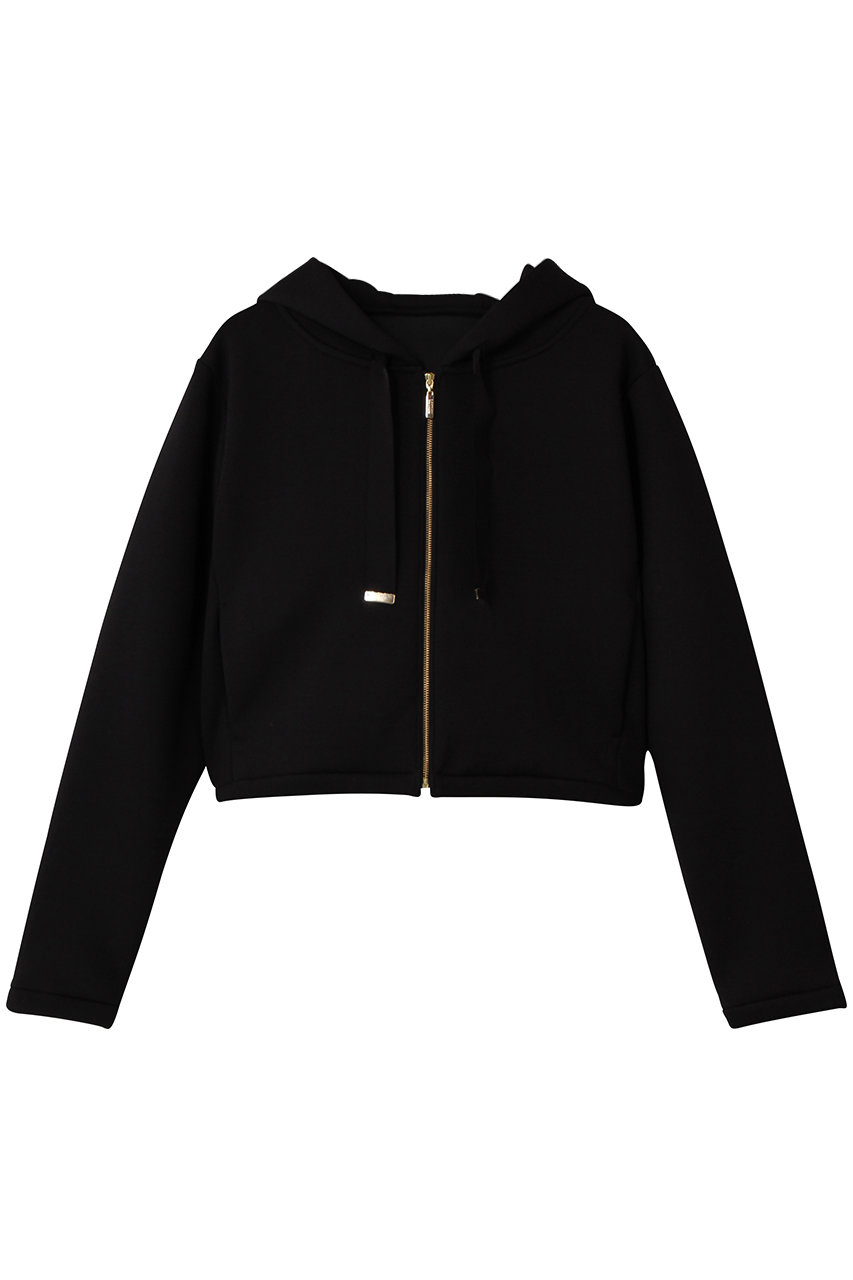 allureville 【Loulou Willoughby】コンパクトパフフーディー A (ブラック, 2) アルアバイル ELLE SHOP allureville 【Loulou Willoughby】コンパクトパフフーディー A (ブラック, 2) アルアバイル ELLE SHOP