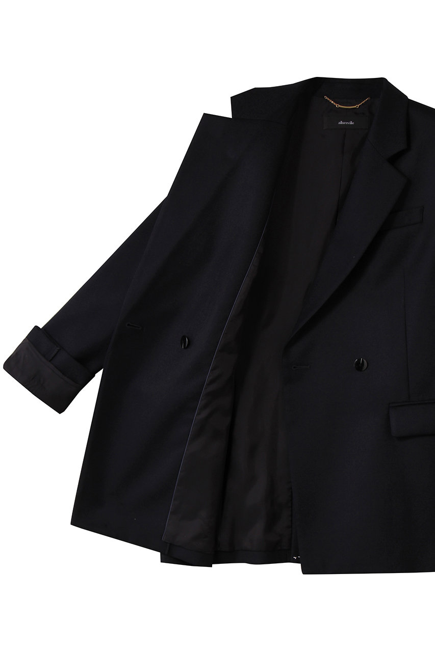 allureville(アルアバイル)｜ウールサキソニーフラップポケット