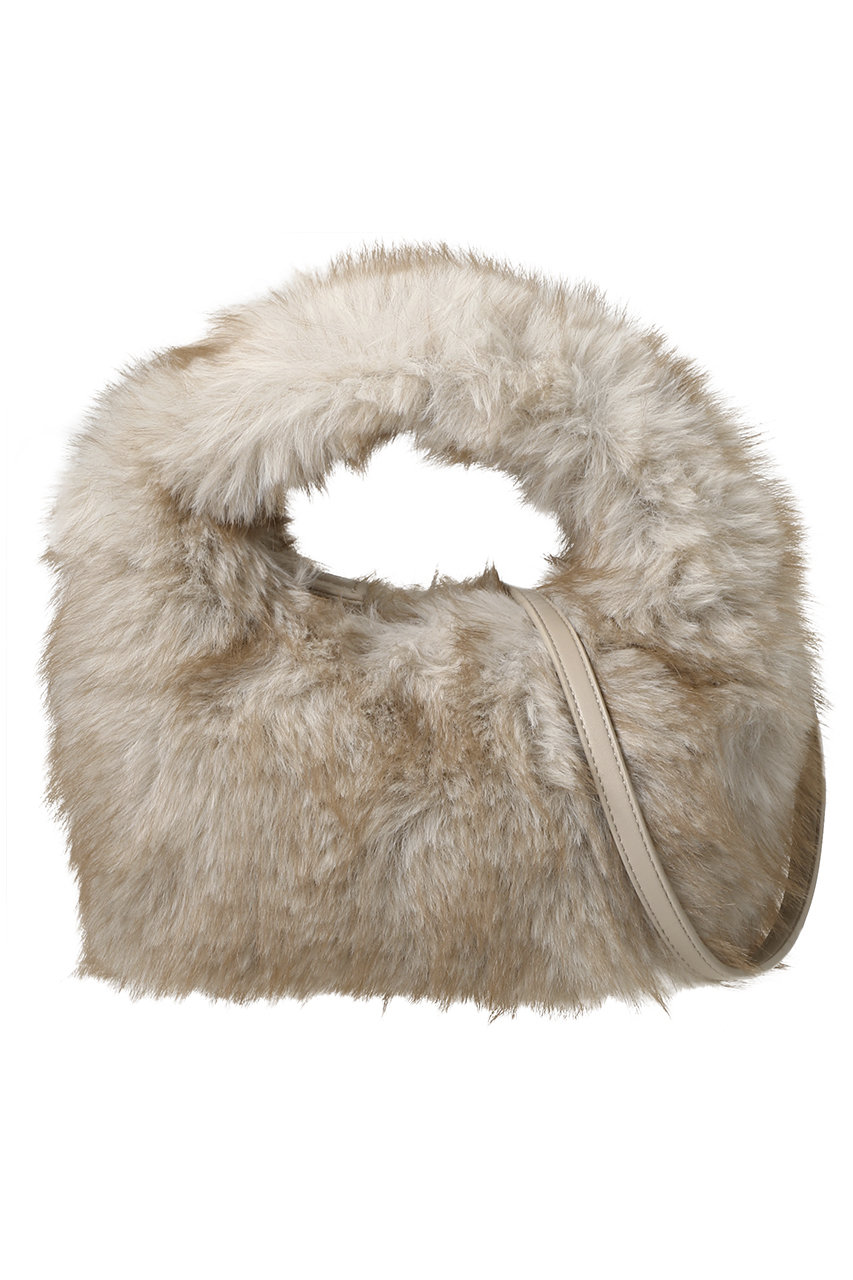 allureville ヘアリーミニバッグ (アイボリー, F) アルアバイル ELLE SHOP allureville ヘアリーミニバッグ (アイボリー, F) アルアバイル ELLE SHOP