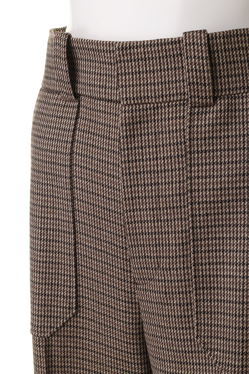 allureville(アルアバイル)｜CHIC-TWEEDベイカーパンツ/ブラウン の