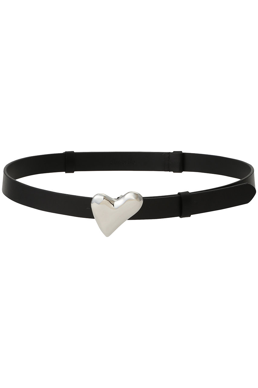 アルアバイル/allurevilleのハートバックルアジャストベルト(ブラック/20252055070-82-770)