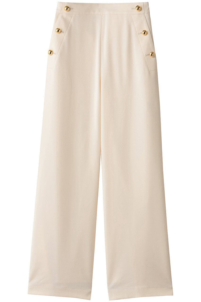 アルアバイル/allurevilleのTR裏起毛マリンパンツ(アイボリー/20252012190-21-010)