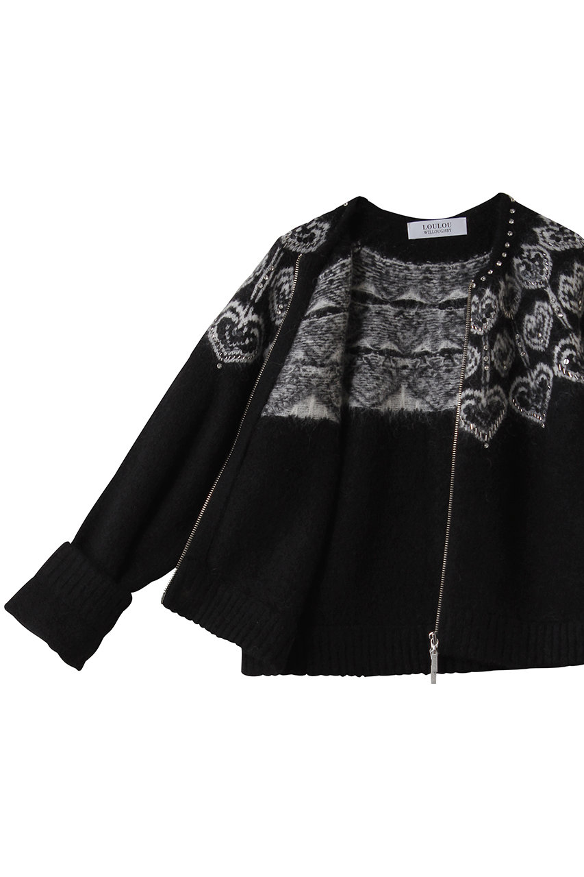 allureville(アルアバイル)｜【Loulou Willoughby】ハートJQニット