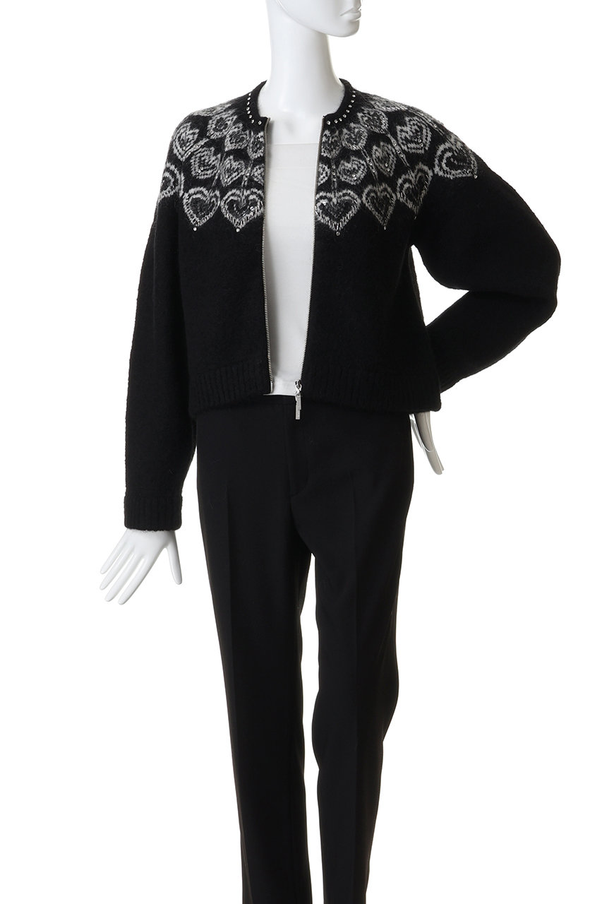 allureville(アルアバイル)｜【Loulou Willoughby】ハートJQニット