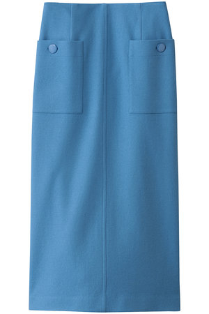 アルアバイル/allurevilleのカラーメルトン釦付タイトスカート A(110700/110703)