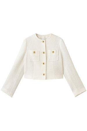 アルアバイル/allurevilleのブークレーノーカラージャケット(110800/110801)